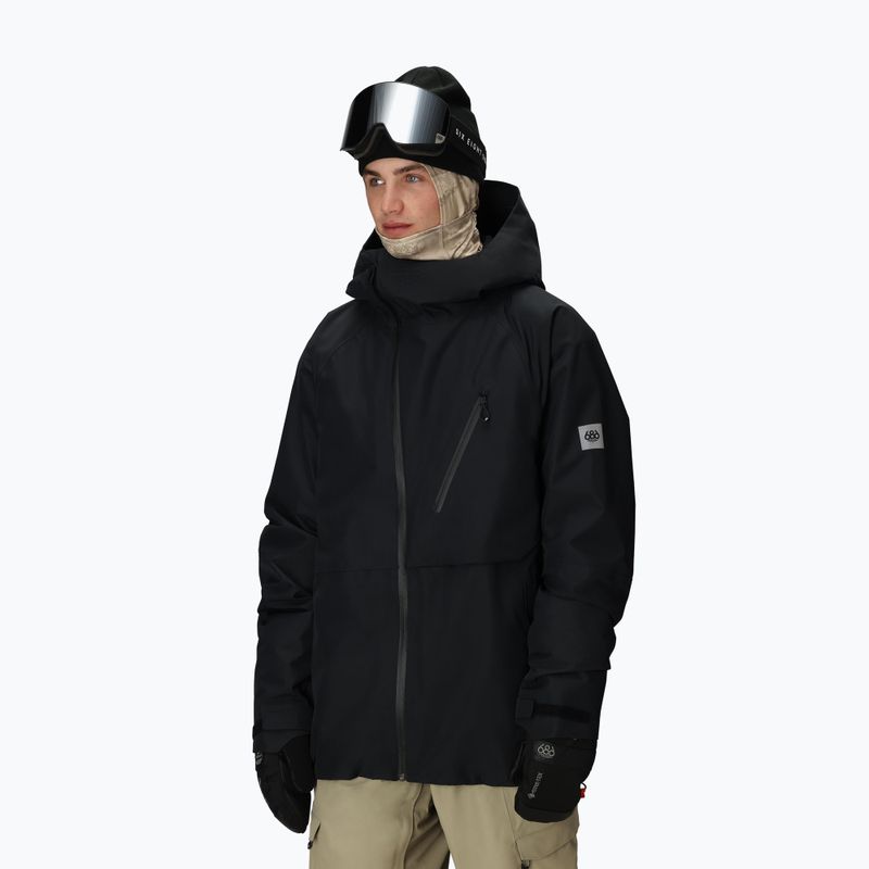 Pánská snowboardová bunda 686 Hydra Thermagraph black 4