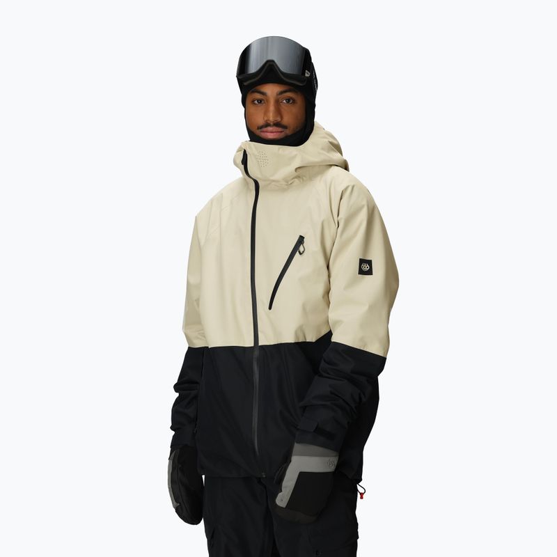 Pánská snowboardová bunda 686 Hydra Thermagraph limestone colorblock 4