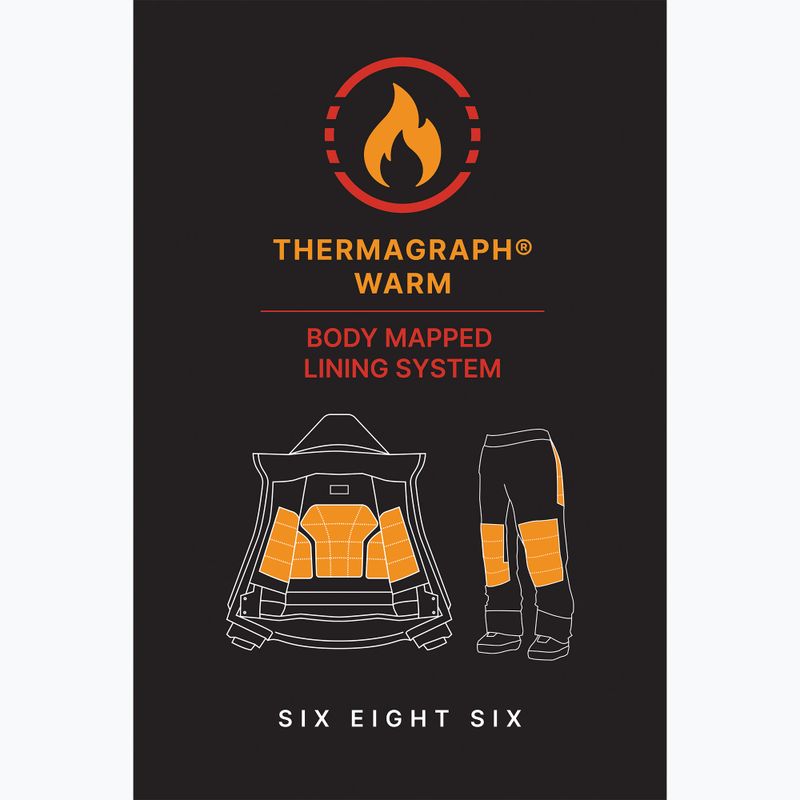 Pánská snowboardová bunda 686 Hydra Thermagraph limestone colorblock 9