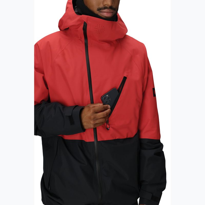 Pánská snowboardová bunda 686 Hydra Thermagraph true red colorblock 6