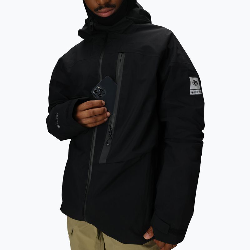 Pánská snowboardová bunda 686 Gore-Tex GT Thermagraph black 6