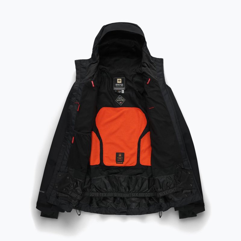 Pánská snowboardová bunda 686 Gore-Tex GT Thermagraph black 8