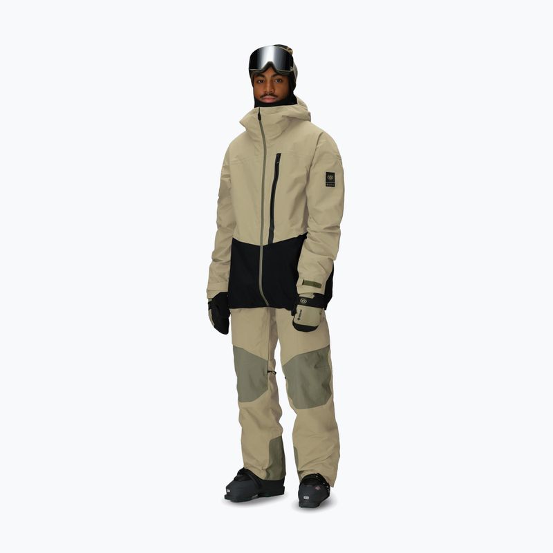 Pánská snowboardová bunda 686 Gore-Tex GT Thermagraph sage colorblock 2