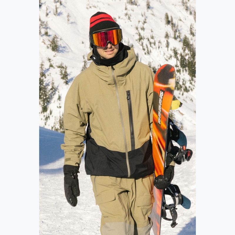 Pánská snowboardová bunda 686 Gore-Tex GT Thermagraph sage colorblock 10