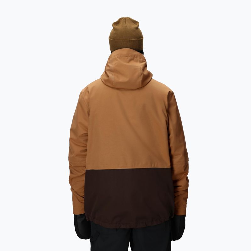 Pánská snowboardová bunda 686 Smarty 3IN1 Form caramel colorblock 5