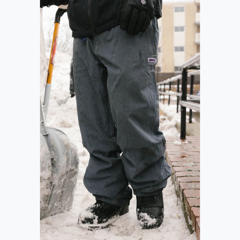 Pánské snowboardové kalhoty 686 Deconstructed Dojo navy denim 13