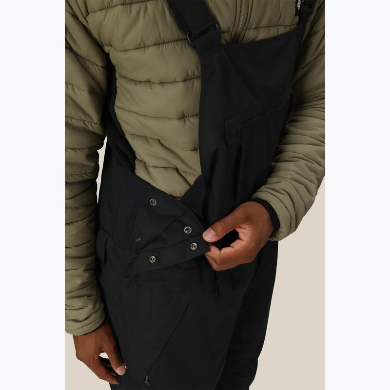 Pánské snowboardové kalhoty 686 Hot Lap Insulated Bib black 5
