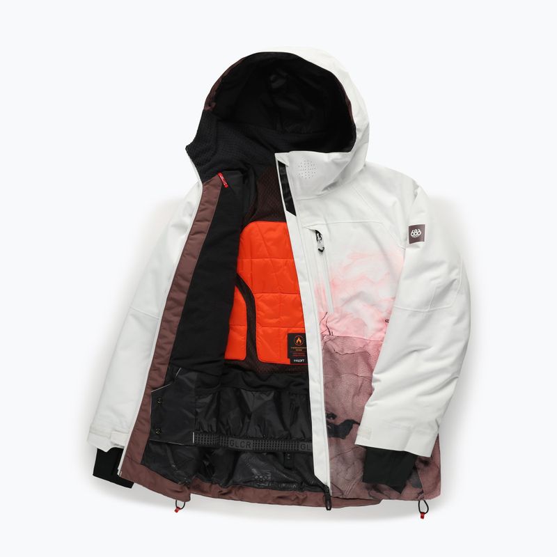 Dámská snowboardová bunda 686 Hydra Thermagraph peppercorn cloudbreak 8