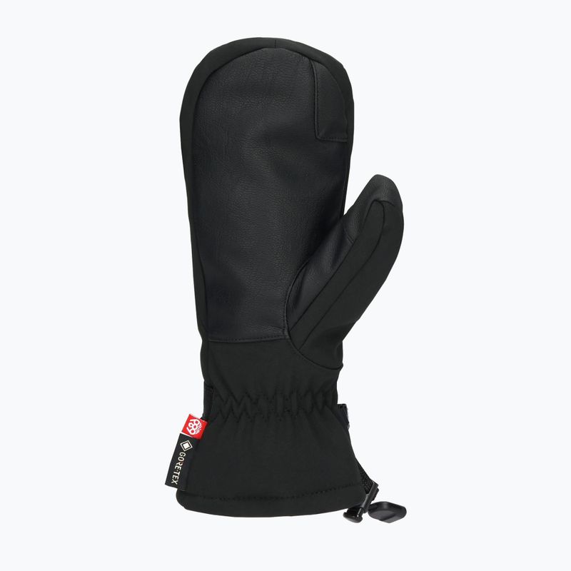 Dámské snowboardové rukavice 686 Gore-Tex Linear Mitt black 3