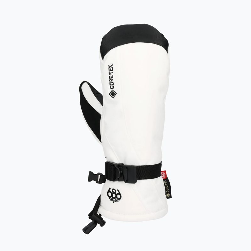 Dámské snowboardové rukavice 686 Gore-Tex Linear Mitt white 2