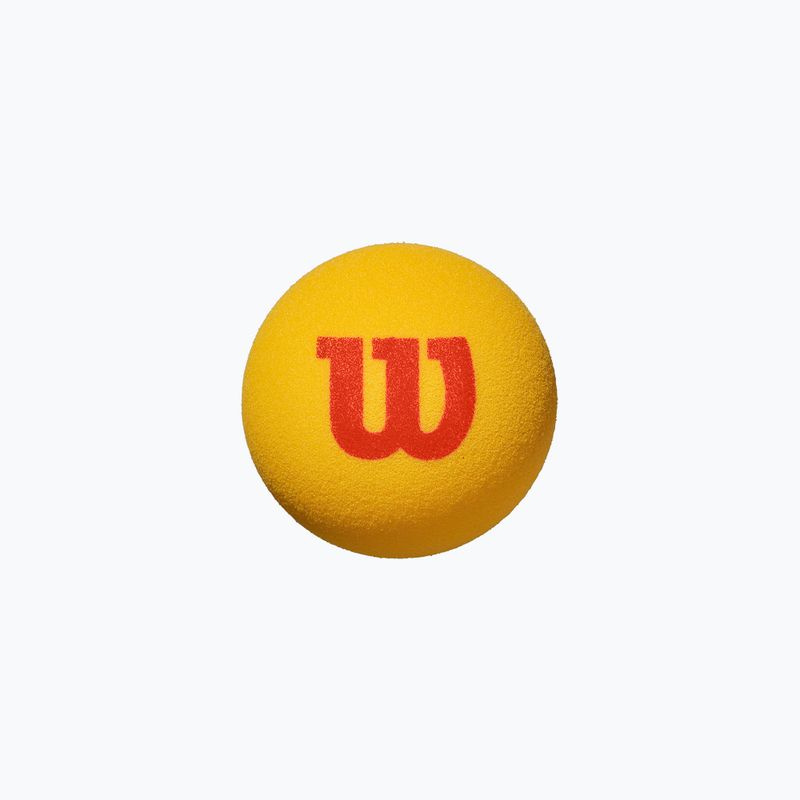 Wilson Starter Tour Foam Tball sada dětských tenisových míčků 3 ks žlutá WRZ258900 3