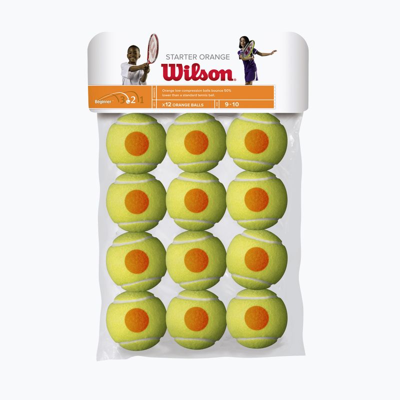 Wilson Starter Orange Tball set 12 ks žlutý WRT137200 2