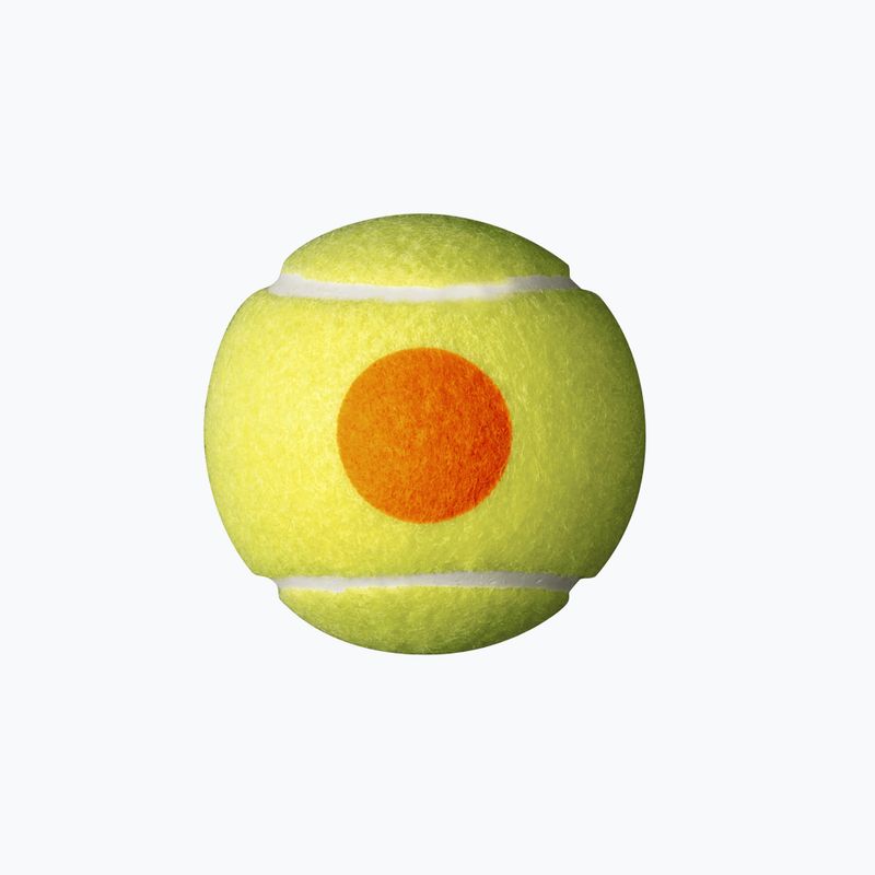Wilson Starter Orange Tball sada dětských tenisových míčků 3 ks žlutá WRT137300 4