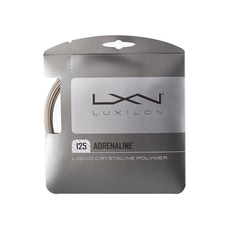 Tenisové struny Luxilon Adrenaline 125 Set grey WRZ993800+