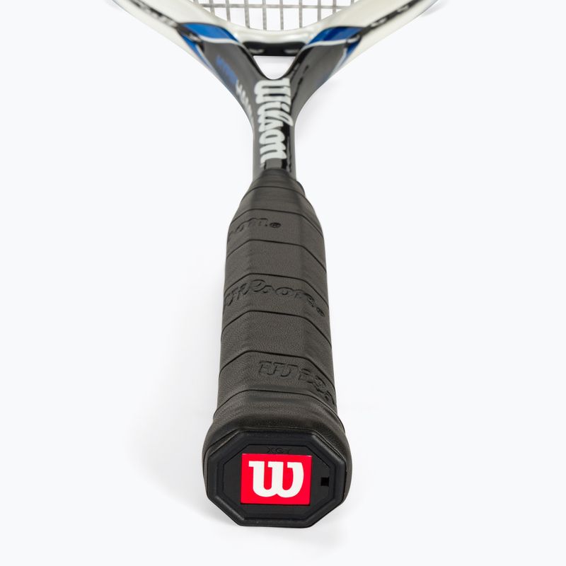 Squashová raketa Wilson Hyper Hammer 120 blue/white 3