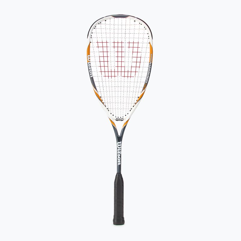 Squashová raketa Wilson Hyper Hammer 145 orange/grey