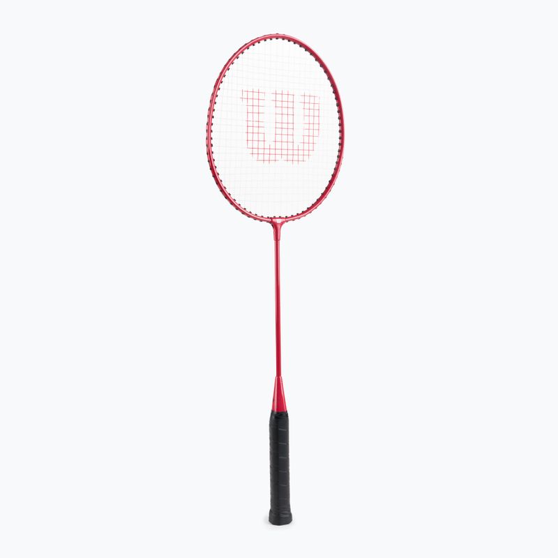 Sada badmintonových raket Wilson Bad.Tour Bmtn Stl Poles 4 Pc červená WRT844400 2