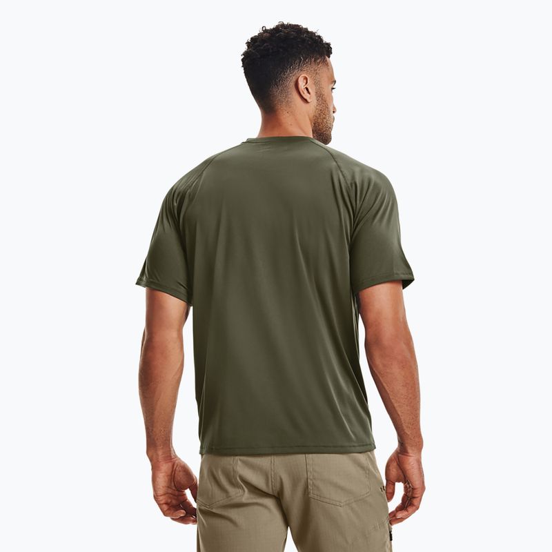 Pánské tričko Under Armour Tactical Tech marine green/clear 3