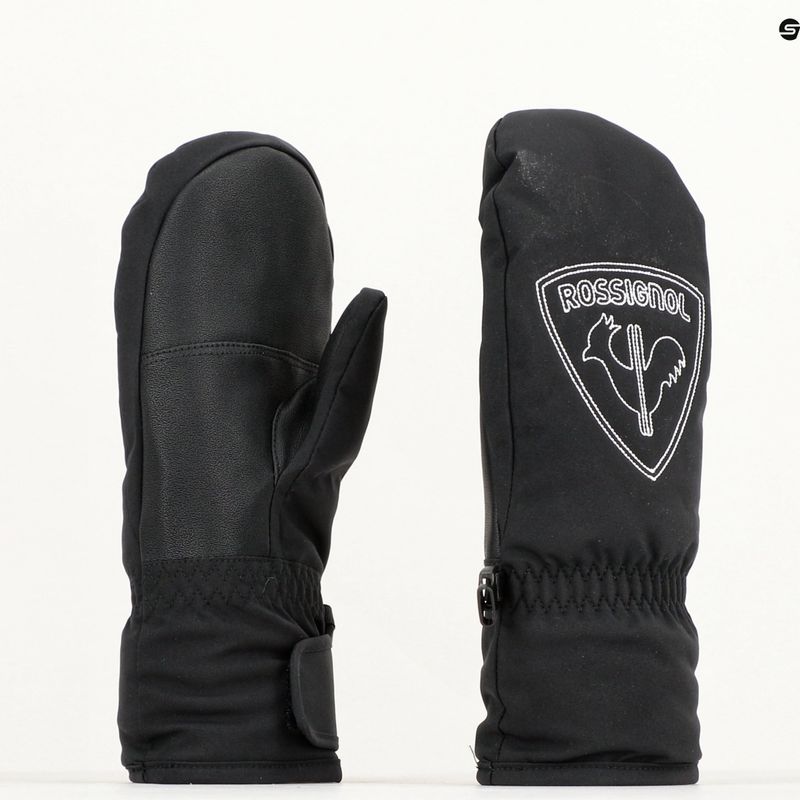 Dětské lyžařské rukavice Rossignol Jr Rooster M black 6