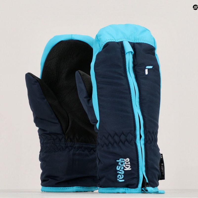 Dětské lyžařské rukavice Reusch Ben Mitten dress blue/bachelor button 10