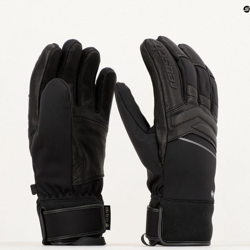 Lyžařské rukavice Reusch Jupiter Gore-Tex černé 10
