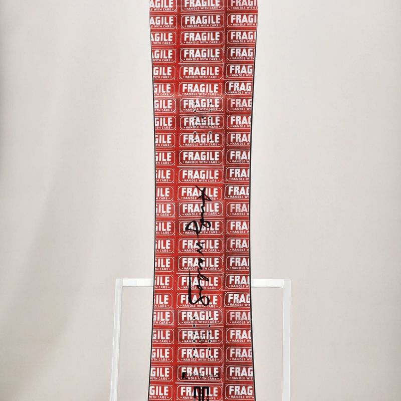 Pánský snowboard DC AW Ply red fragile 8