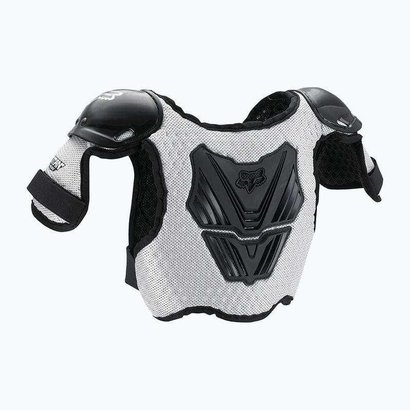 Dětský cyklistický chránič Fox Racing Peewee Titan Roost Deflector Jr black/silver 2