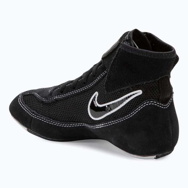Dětská zápasnická obuv Nike Speedsweep VII černá/bílá/černá 3
