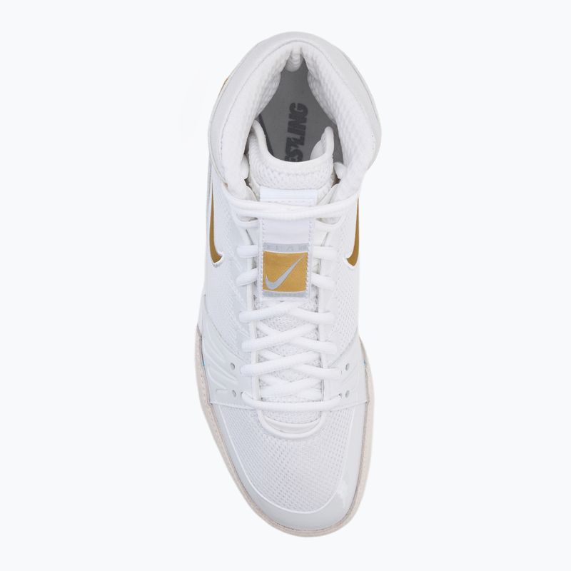Boxerské boty Nike Freek white/metallic gold/cool grey 5
