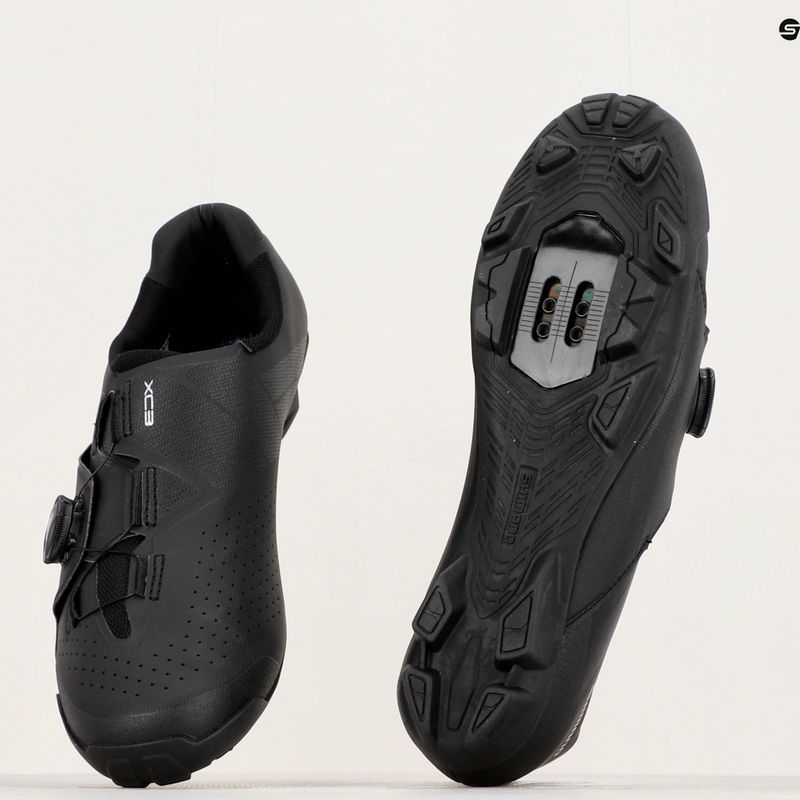 Pánská MTB cyklistická obuv Shimano SH-XC300 černá 12