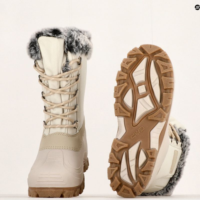 CMP Magdalena Snowboots dětské turistické boty 3Q76455J/A312 gesso 8