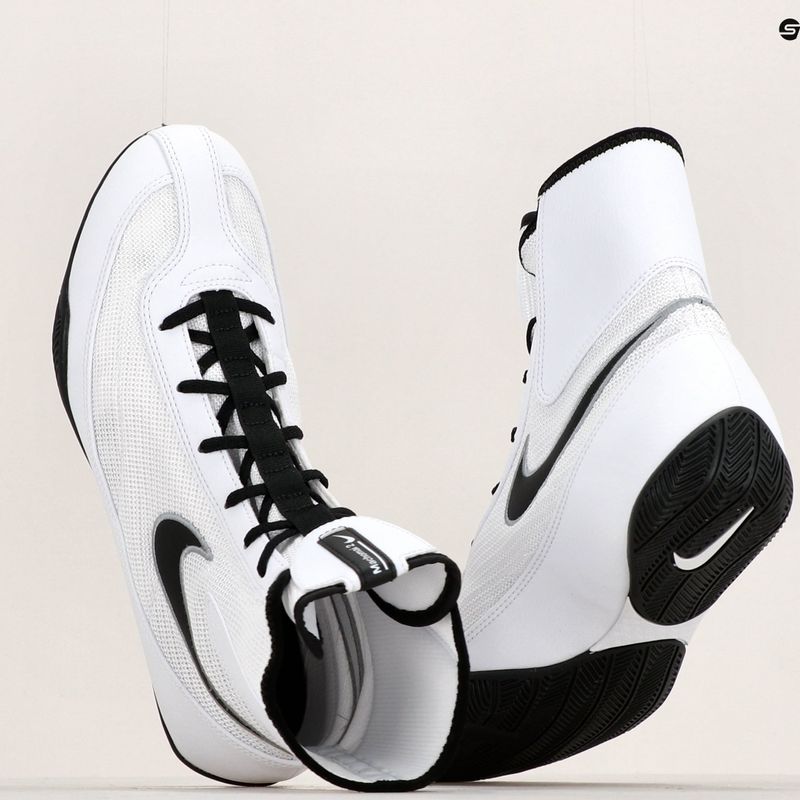 Boxerské boty Nike Machomai 2 SE white/black/wolf grey 8