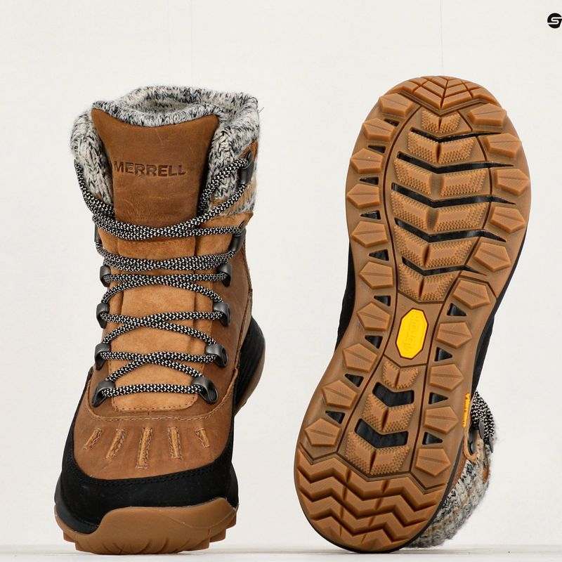 Dámské turistické boty Merrell Siren 4 Thermo Mid Zip WP tobacco 15
