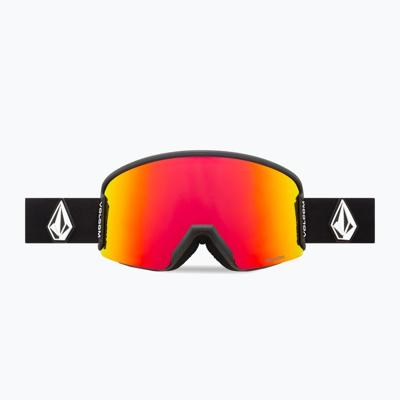 Lyžařské brýle Volcom Garden 2 matte black/red chrome/yellow 2