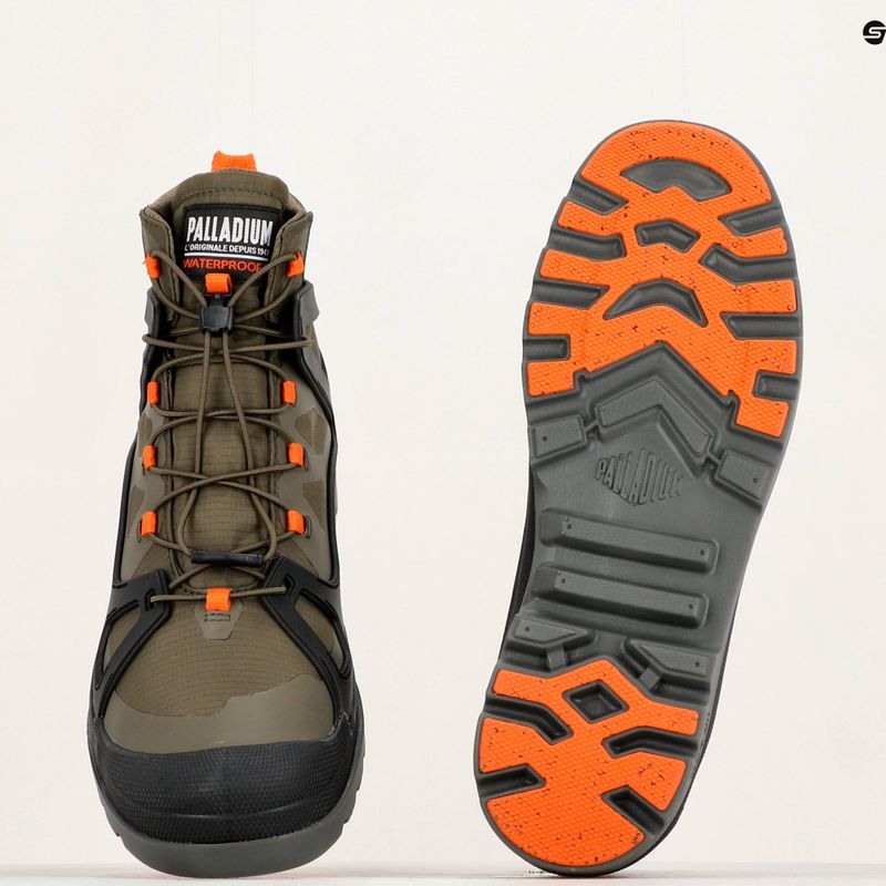 Pánské boty Palladium Pampa Lite+ Cage WP+ olive night 15