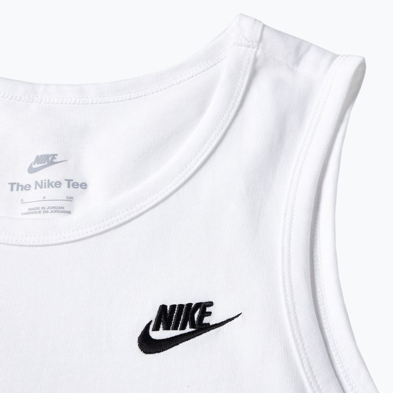 Pánské tílko Nike Sportswear Club TT white/black 3