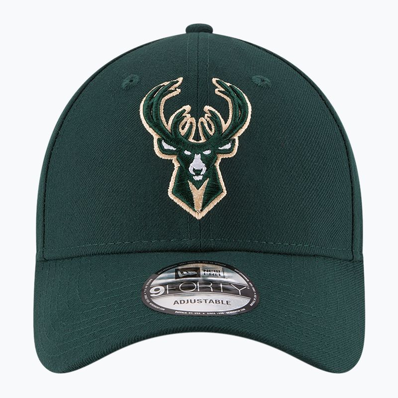 Čepice  New Era NBA The League Milwaukee Bucks dark green 4