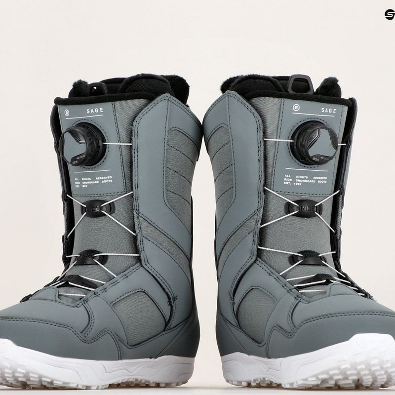 Dámské snowboardové boty RIDE Sage slate 13