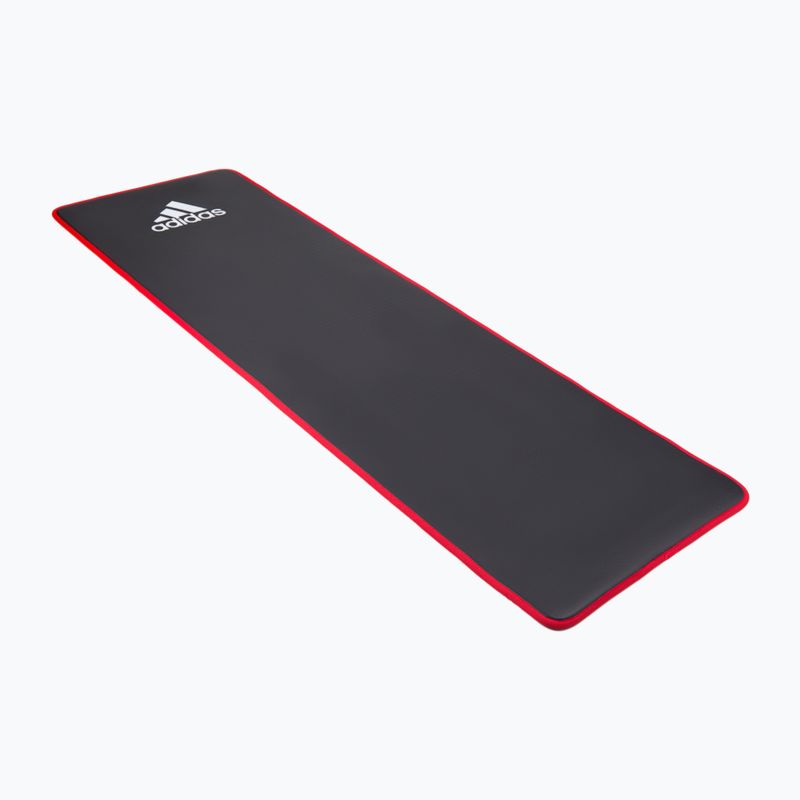 Fitness podložka na cvičení adidas černá ADMT-12235