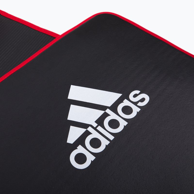Fitness podložka na cvičení adidas černá ADMT-12235 3