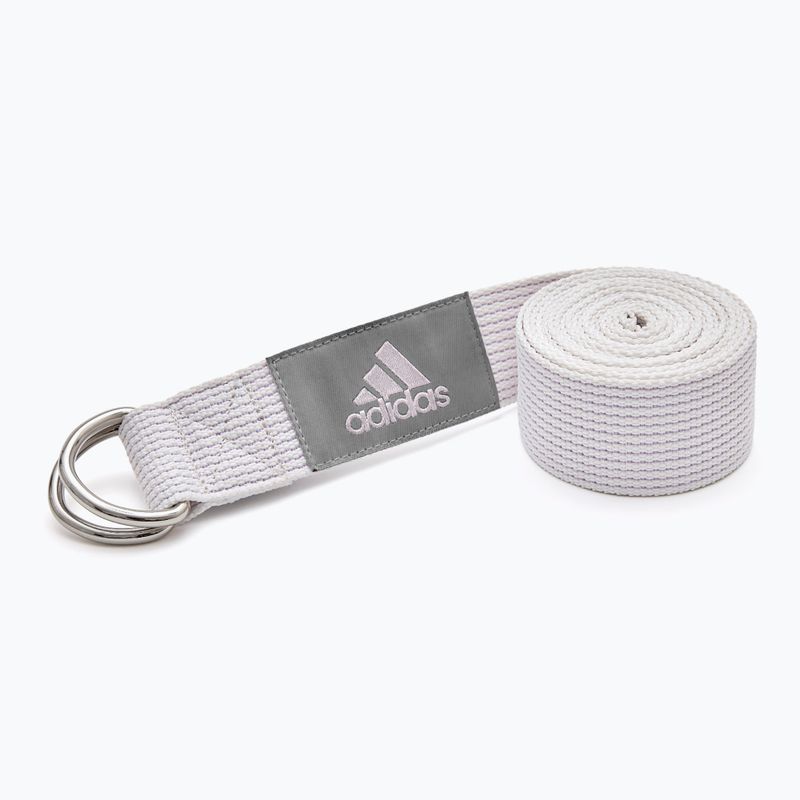 Pás na jógu adidas ADYG-20200 white 2