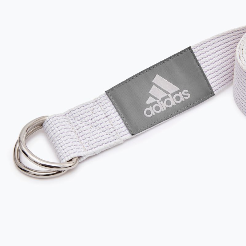 Pás na jógu adidas ADYG-20200 white 3