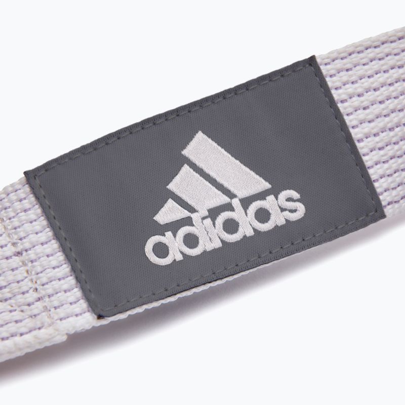 Pás na jógu adidas ADYG-20200 white 4