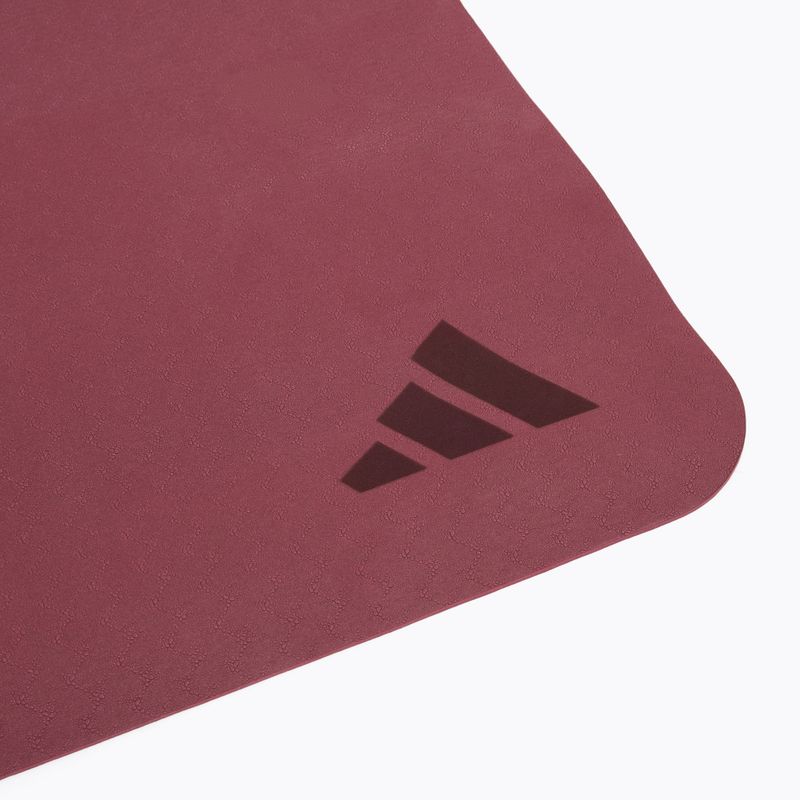Podložka na jógu adidas Premium Yoga 5mm mystery ruby 3