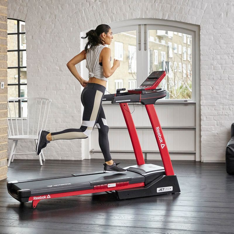 Elektrický běžecký pás Reebok Jet 200+ červený RVJF-20421RDBT 10