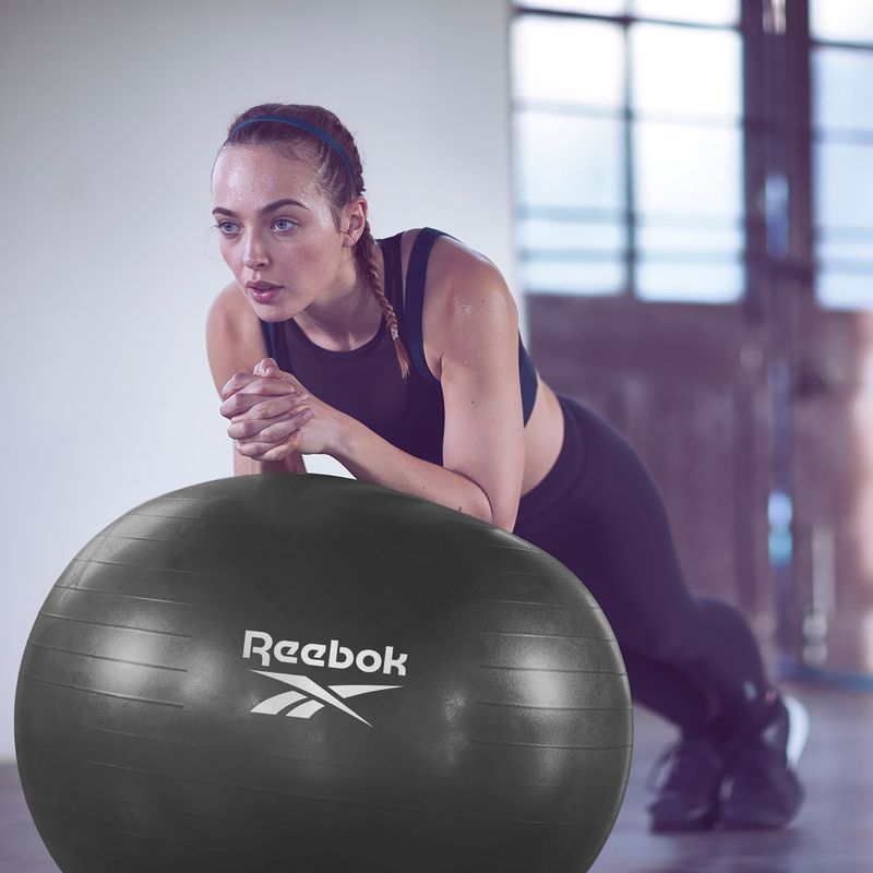 Gymnastický míč Reebok RAB-12017BK black 6