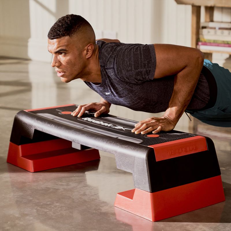 Aerobní step Reebok The Original + Bluetooth red 8