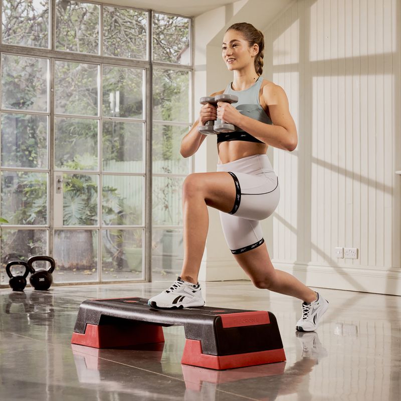 Aerobní step Reebok The Original + Bluetooth red 11