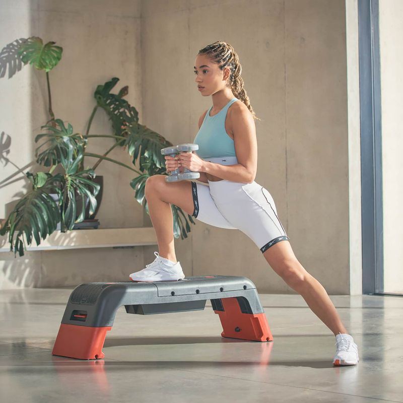 Multifunkční step Reebok Deck red 11