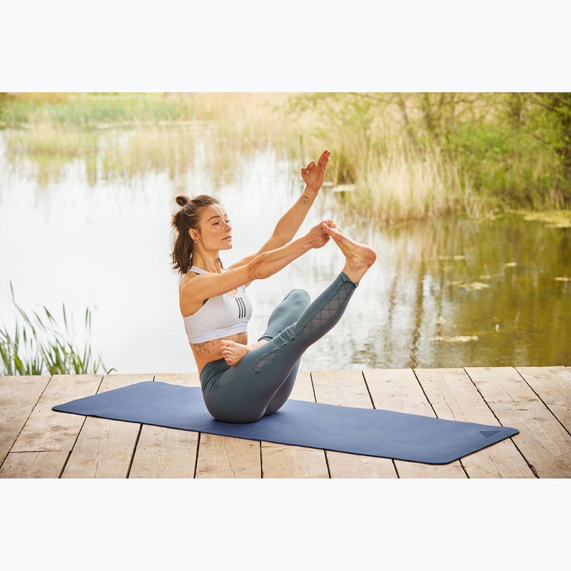 Podložka na jógu adidas Premium Yoga 5mm trace blue 7
